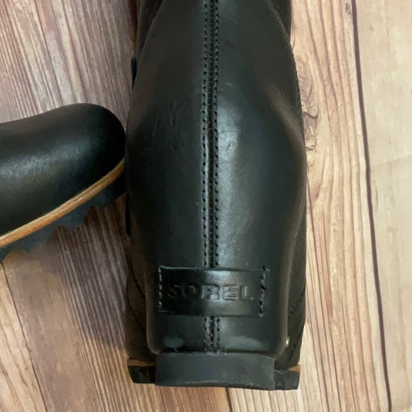 Sorel Joan of Arctic Wedge Shearling Boot in Black - Picture 6 of 13